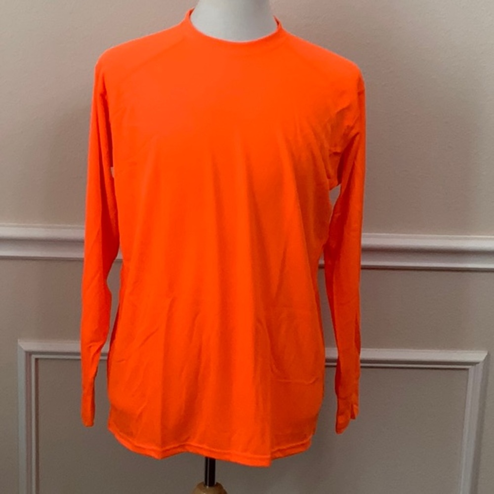 XGO (1) ACCLIMATE DRY L/S Mesh top - Blaze Orange